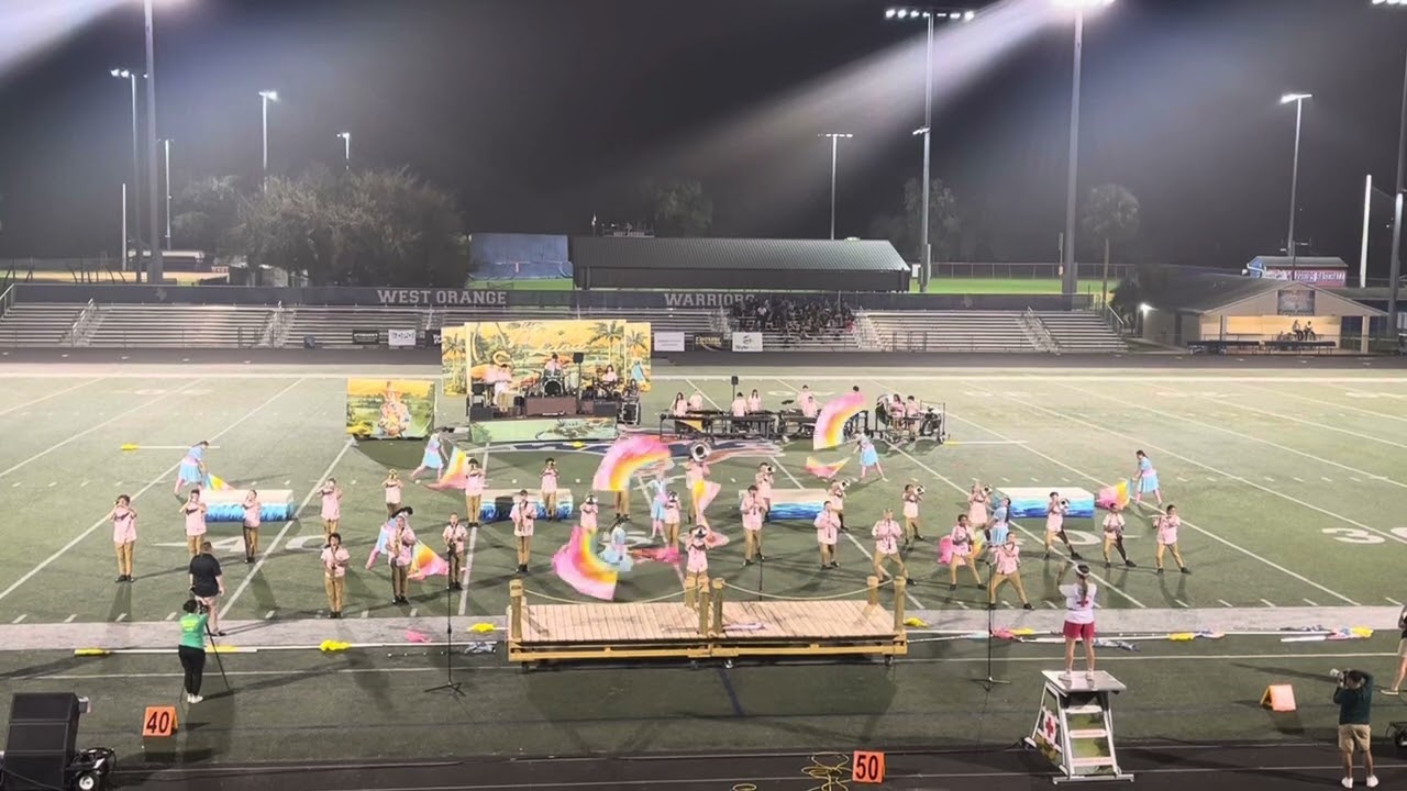 Northside Christian School High School Marching Band @ FFCC 1st Outdoor Championships, November 2024