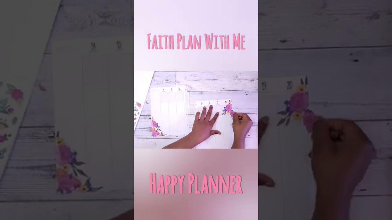 FAITH PLAN WITH ME 