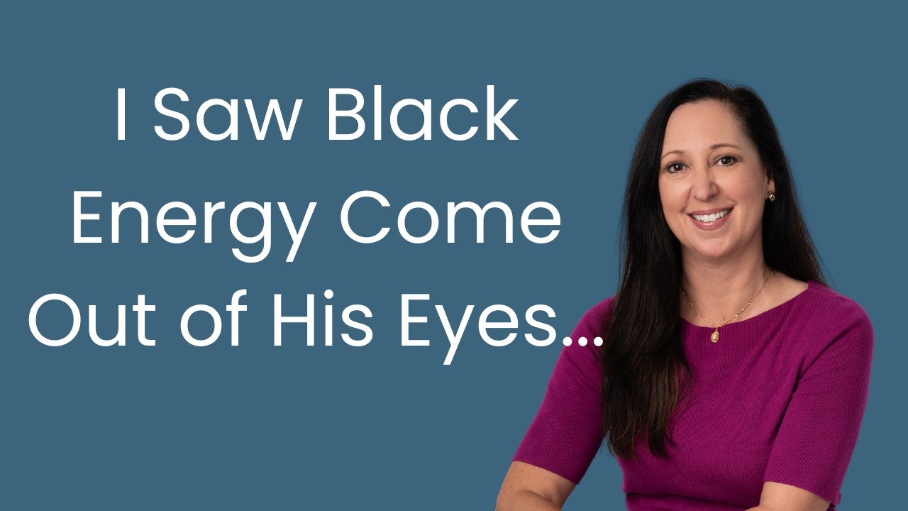 I Saw Black Energy Come From His Eyes — Psychic Experience