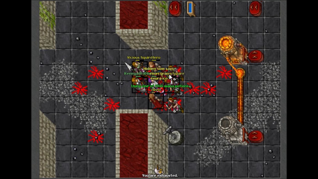 EK 340 hero cave tibia 1.5 kk hora