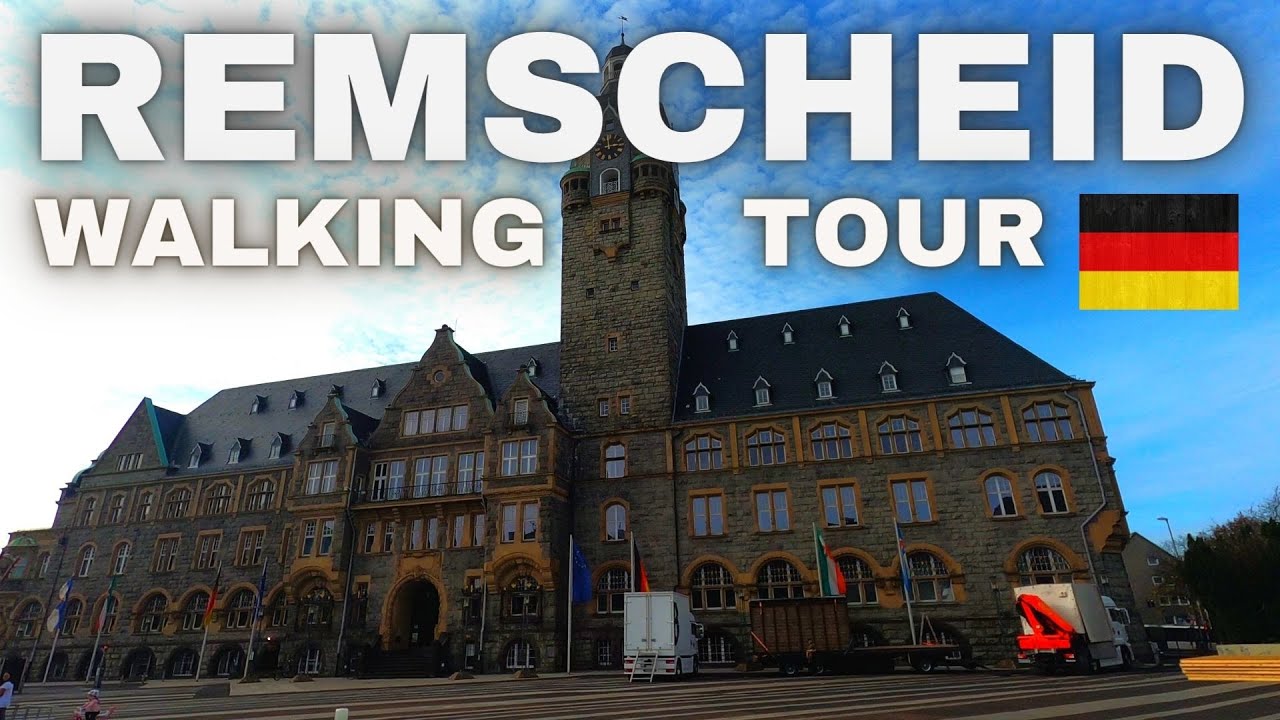REMSCHEID  - Spaziergang in der Stadtmitte - alle Sehenswürdigkeiten