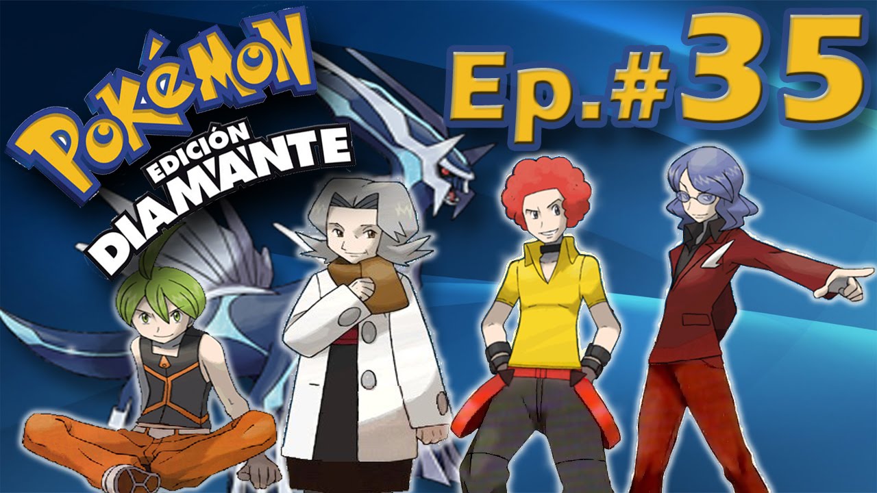 Pokémon Diamante EP.35 Lucha contra los altos mandos 