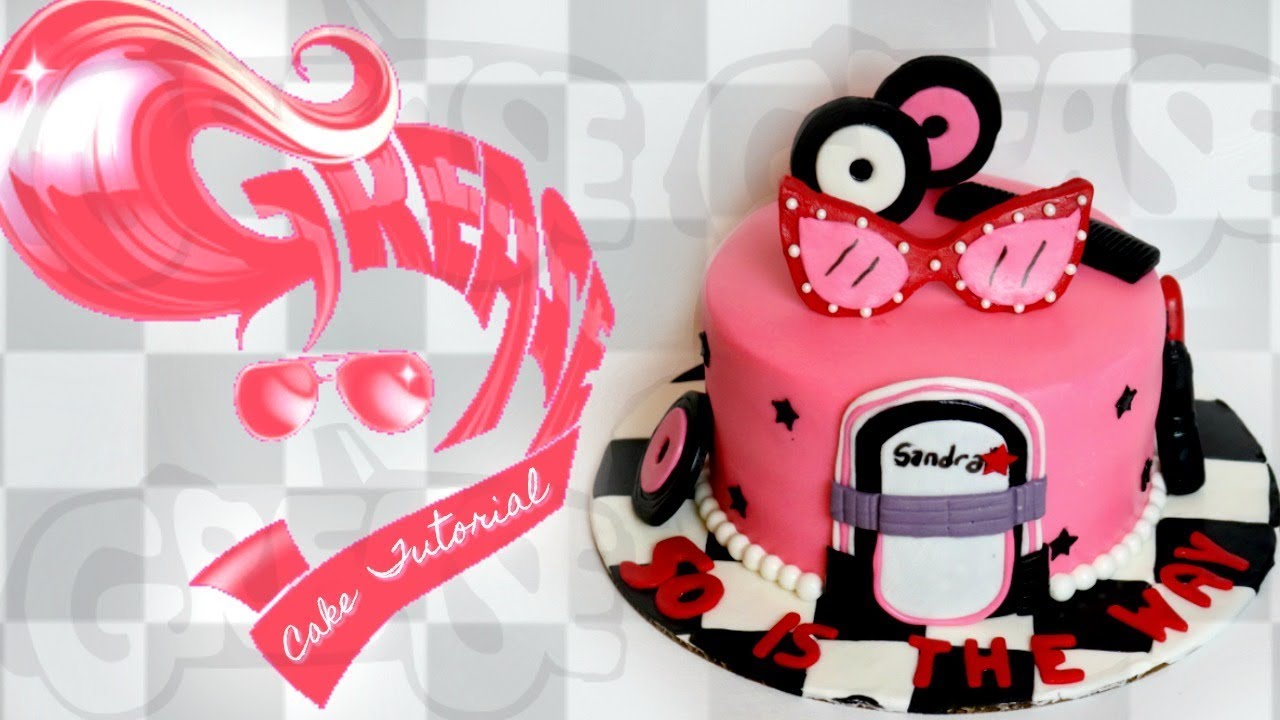 GREASE LIGHTING INSPIRED CAKE || Janie's Sweets