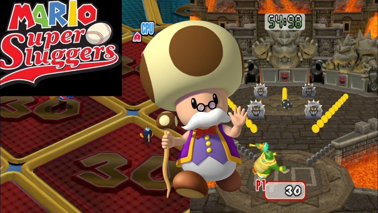 Toadsworth in Toy Field and Minigame Madness | Mario Super Sluggers #55