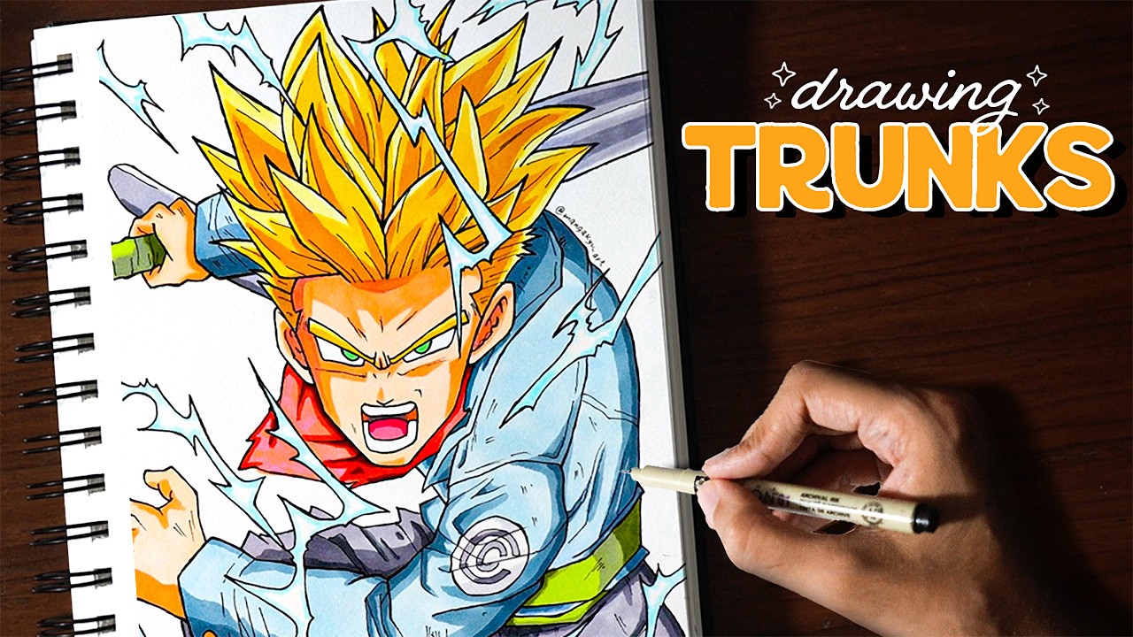 I Spent 6 Hours Drawing TRUNKS! Here's What I Learned