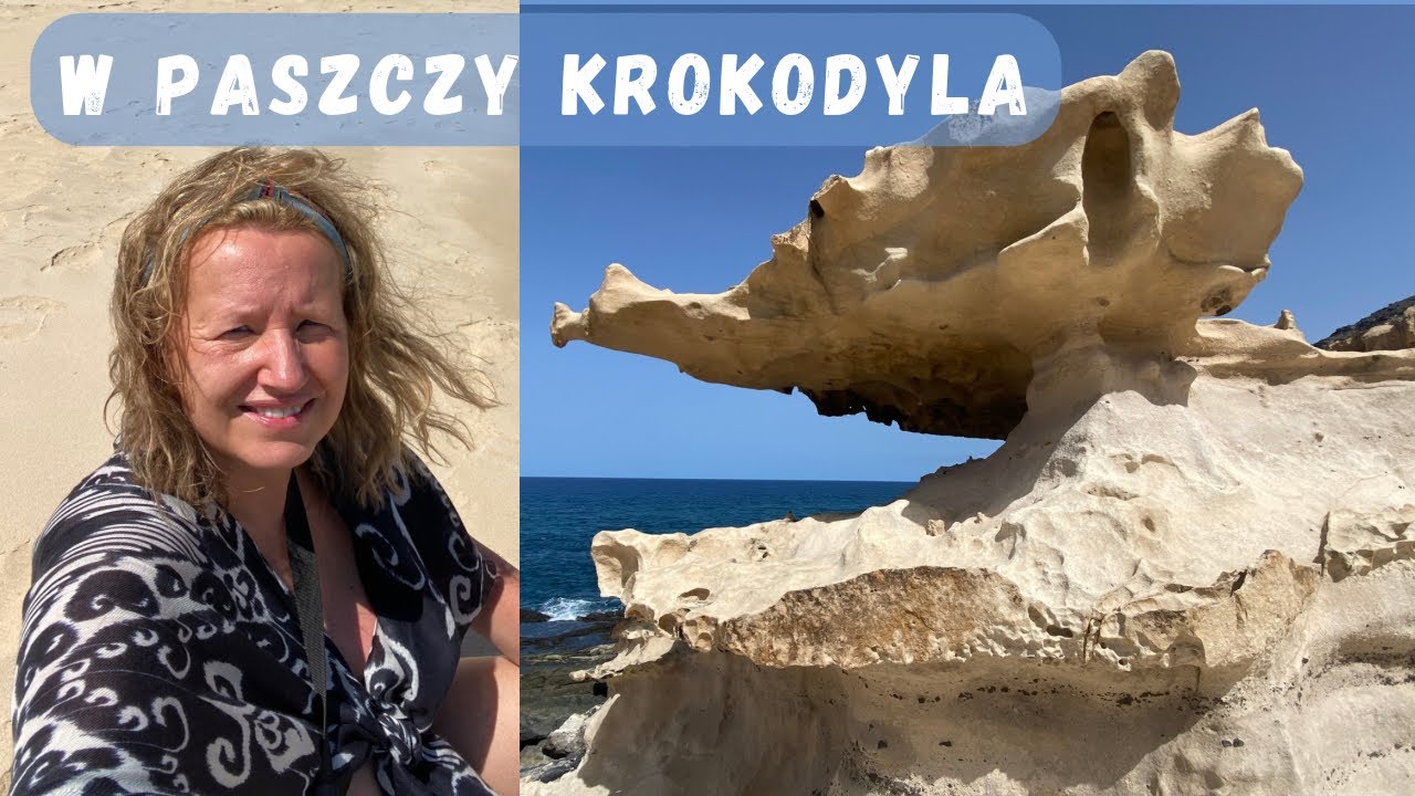 Golasy na plaży, paszcza krokodyla i inne cuda Fuertaventury by @domek_nakółkach