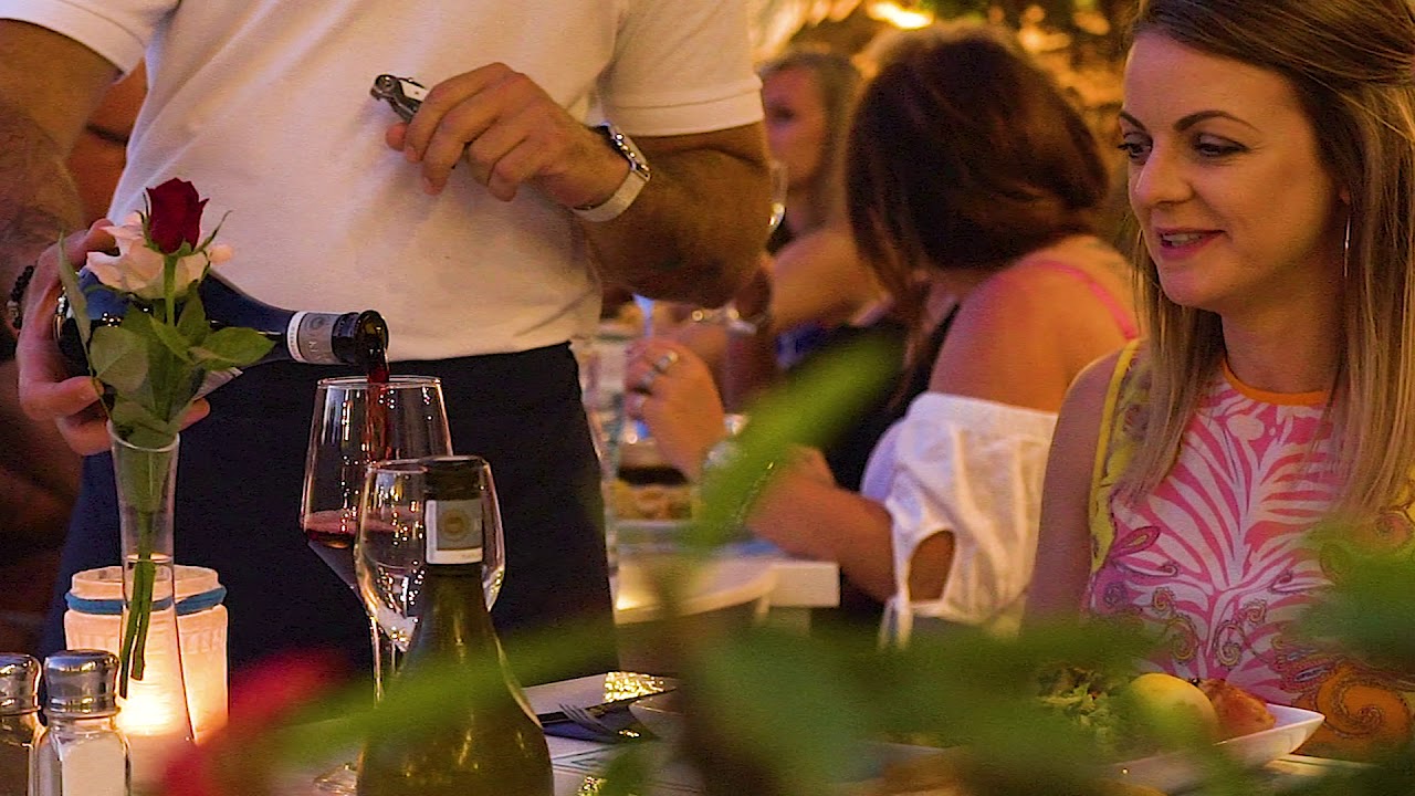San Giorgio Restaurant in Old Town Malia Crete Greece 2019