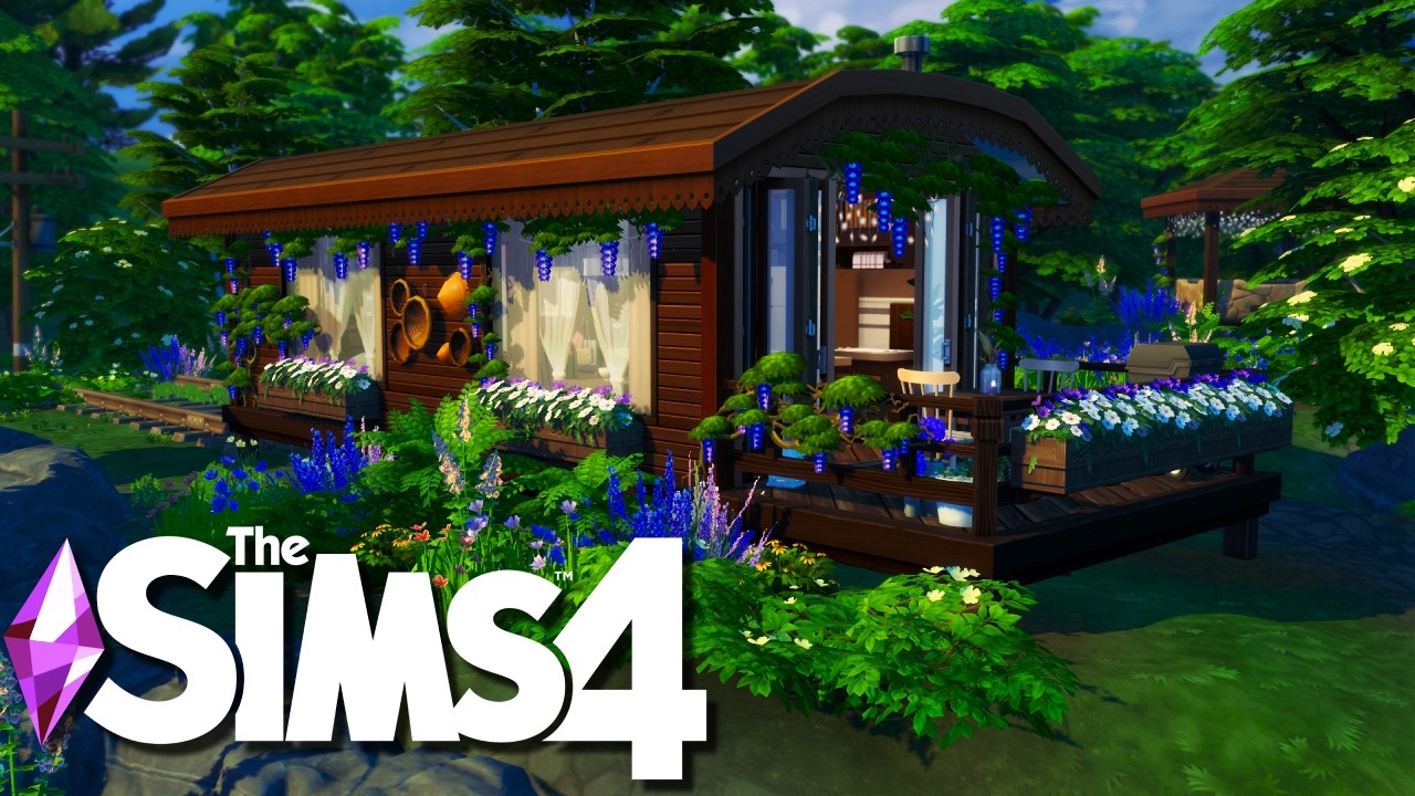 GLAMPING WAGON 💘 || The Sims 4 Speed Build
