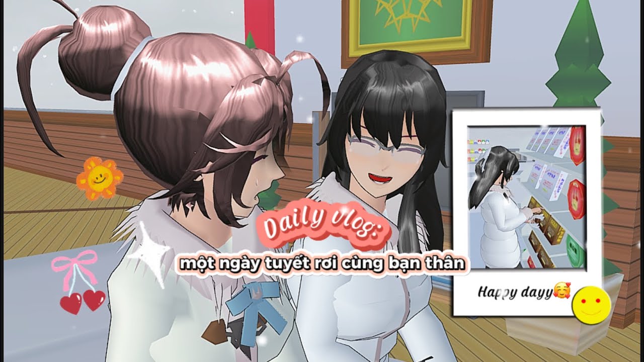 Daily vlog: một ngày tuyết rơi cùng bạn thân#foryou#sakuraschoolsimulator#vairalvd@Vaninesakura ​⁠