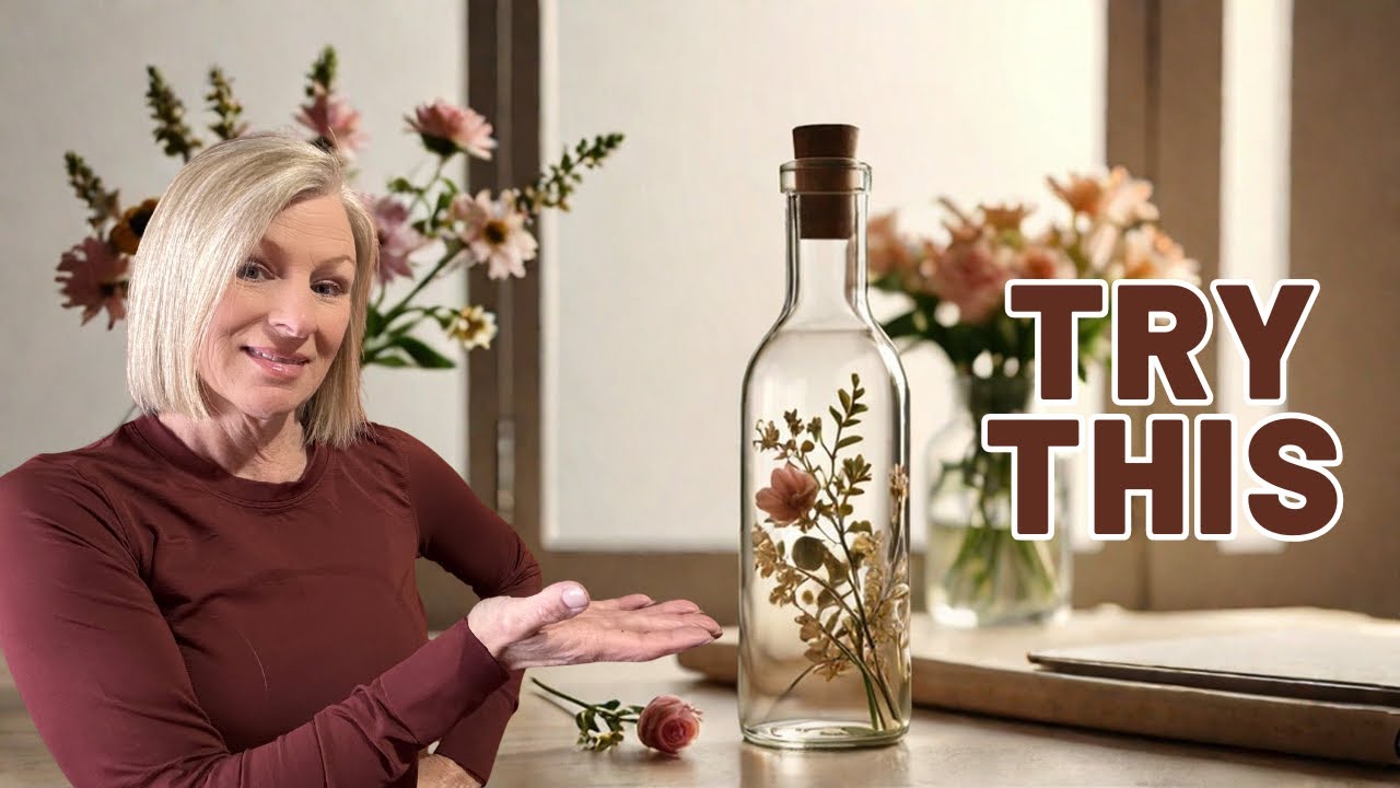 Transform ordinary bottles into fantastic home decor