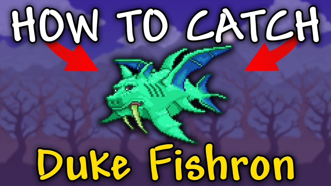 How to Summon Duke Fishron in Terraria 1.4.5 | How to Catch Duke Fishron in Terraria