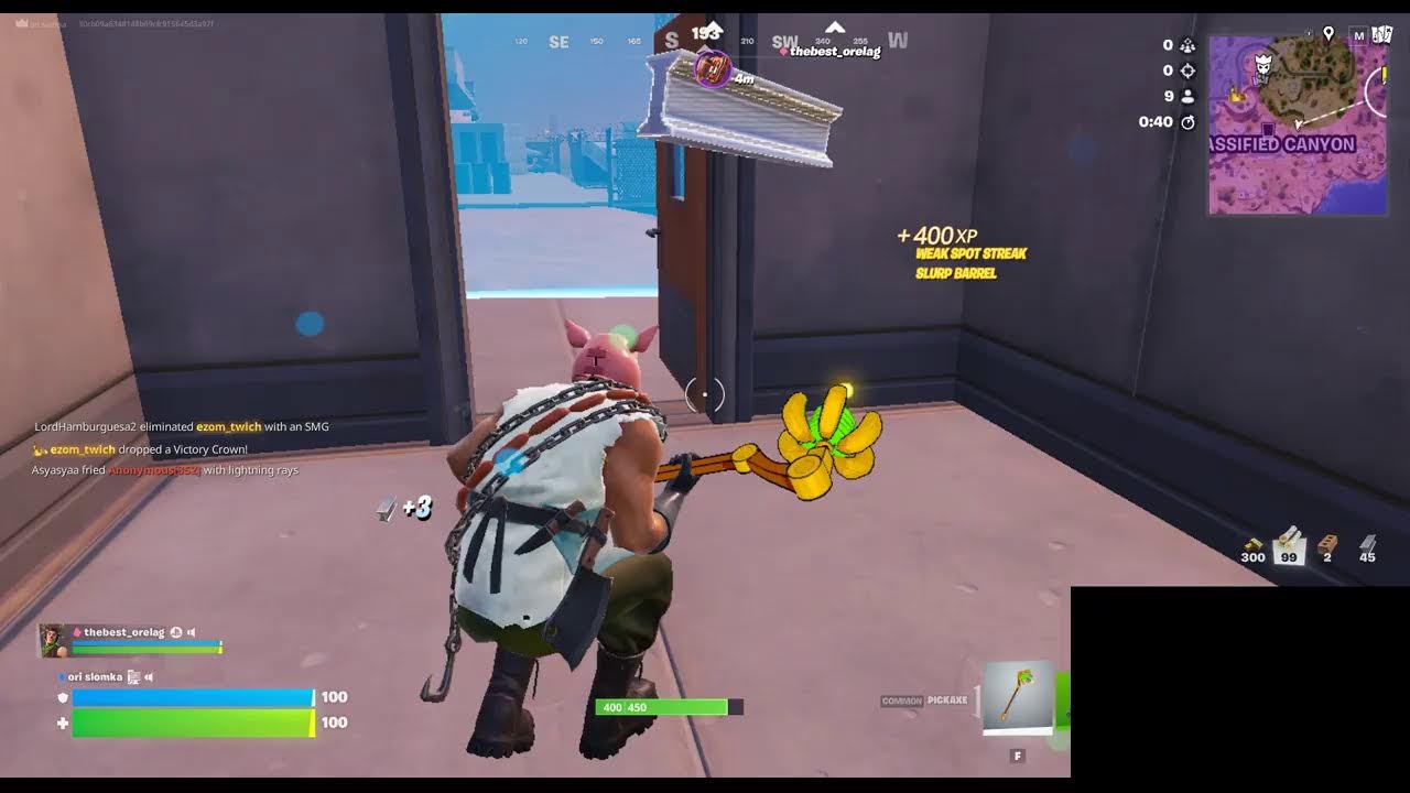 פורטנייט עם בן דוד שלי