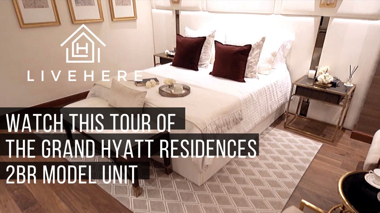 Экскурсия по двухкомнатным апартаментам Grand Hyatt Residences — апартаменты на продажу в BGC