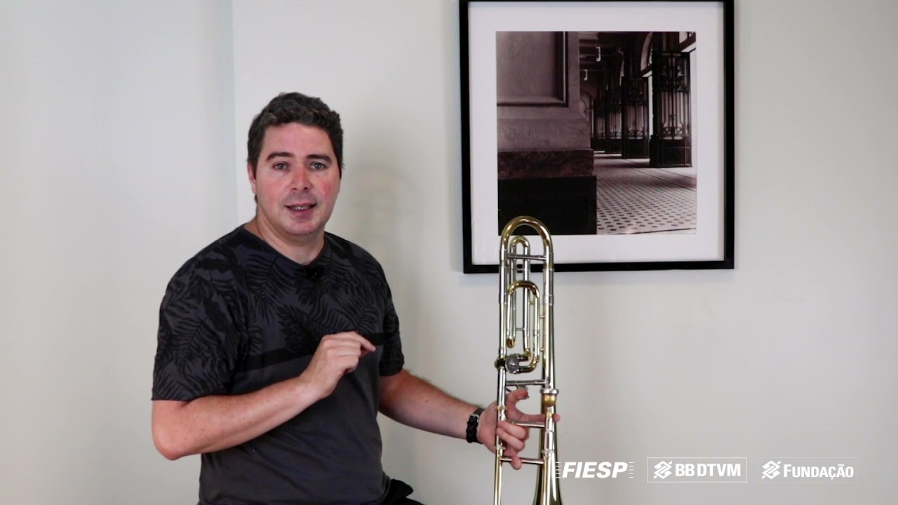 Curso de Capacitação em Trombone - Aula 3 - Produção de som no instrumento, estudos de glissandos