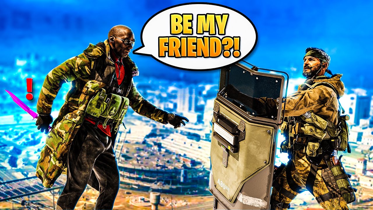 I Tricked a Random in Warzone Into Being my Friend. Can't Believe He Fell For This LOL