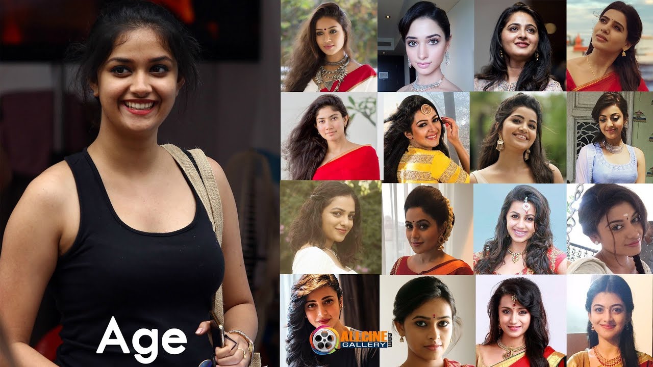 Top South Indian Actress Real Age | Heroines Age with Date of Birth