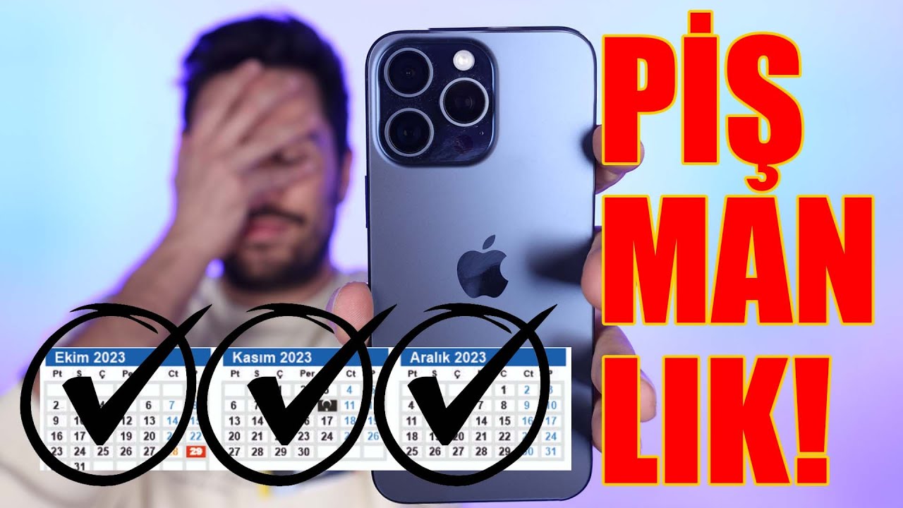 PİŞMANLIK! iPHONE 15 PRO MAX 3 AYLIK UZUN KULLANIM TESTİ!