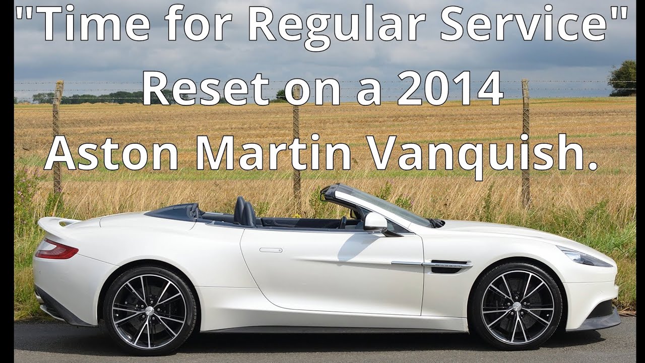 Aston Martin Service Message 