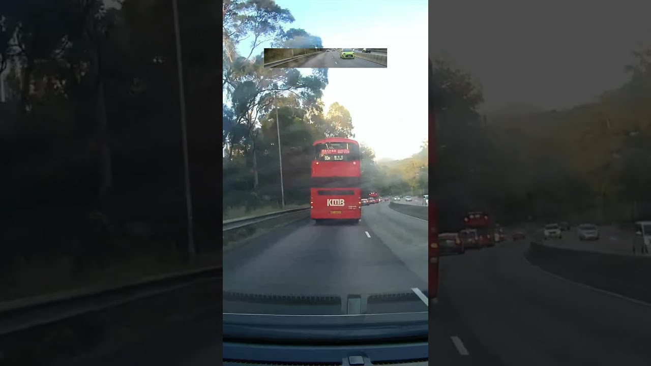 落山道&rarr;下鄉道&rarr;上鄉道&rarr;九龍城道&rarr;宋皇臺道&rarr;富寧街&rarr;亞皆老街&rarr;公主道&rarr;窩打老道&rarr;獅子山隧道&rarr;獅子山隧道公路&rarr;沙田路&rarr;沙瀝公路&rarr;大老山公路&rarr;馬鞍山路&rarr;錦英路 #Shorts