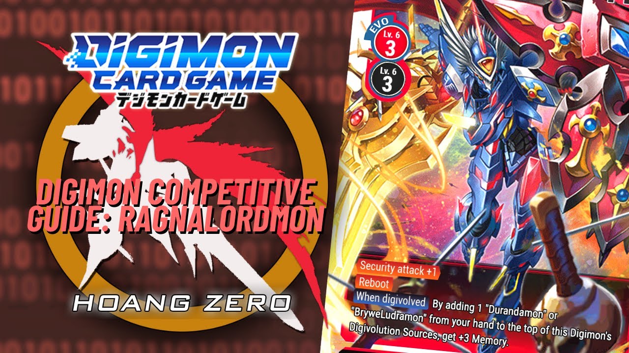 Digimon TCG Competitive Overview - Ragnalordmon (Black)