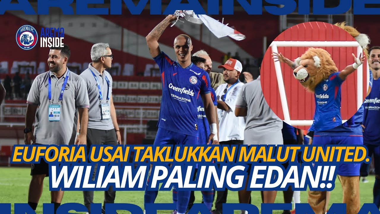 SELEBRASI KEMENANGAN SINGO EDAN USAI LAWAN MALUT UNITED