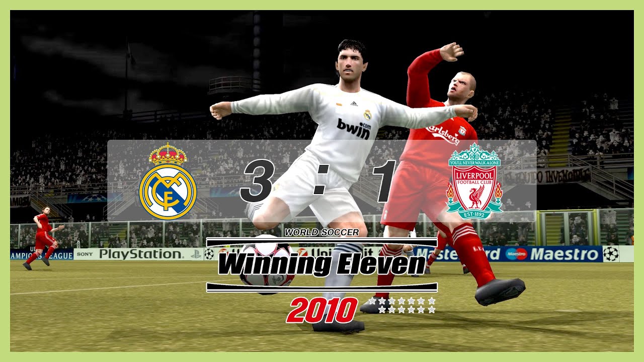 WE2010 HIGHLIGHTS | Real Madrid CF : Liverpool FC