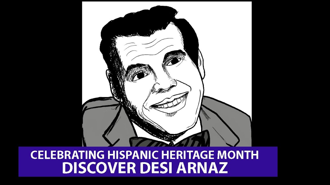 Discover Desi Arnaz - Exploring Music Through Portraits - Celebrating Hispanic Heritage month