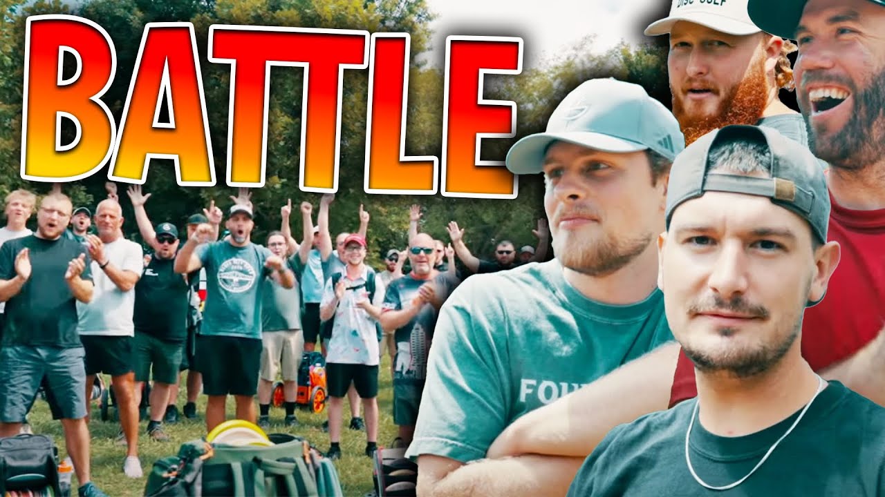 We Played Disc Golf Against 50 of Our Subscribers?! | Foundation Vs The Nation