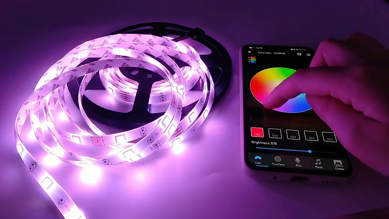 20M 30M RGB LED Streifen Lichter 5050 2835 5M 10M 15M Leds Band Band DC 12V LED Streifen Lampe IR Wi
