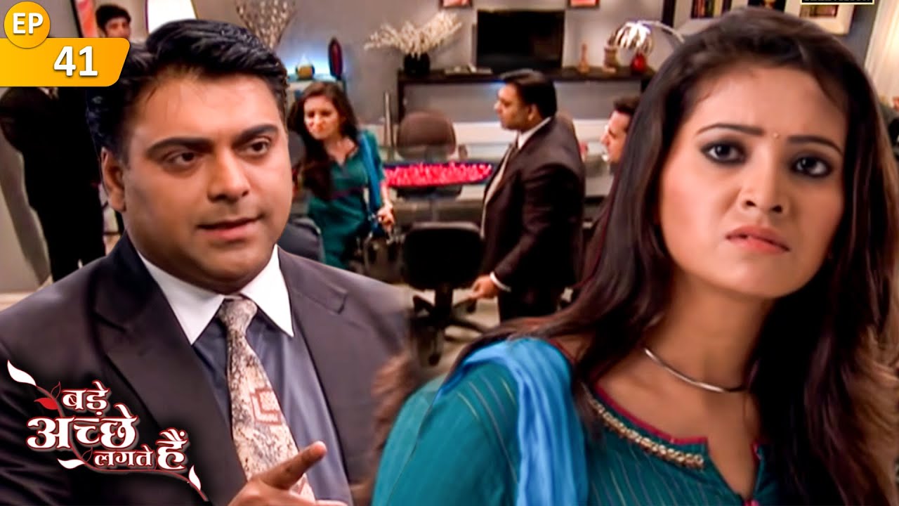 राम ने निकाला अपेक्षा को धक्के मार Office से बहार | Ep 41 | Bade Achhe Lagte Hain | Dil Dhadakne Do