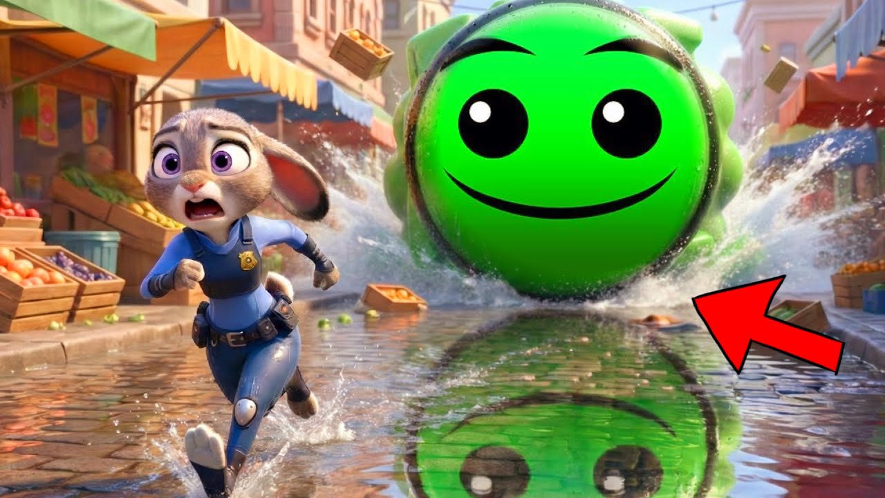 😱Judy Escaping From Huge Fire in The Hole! | Zootopia Animation