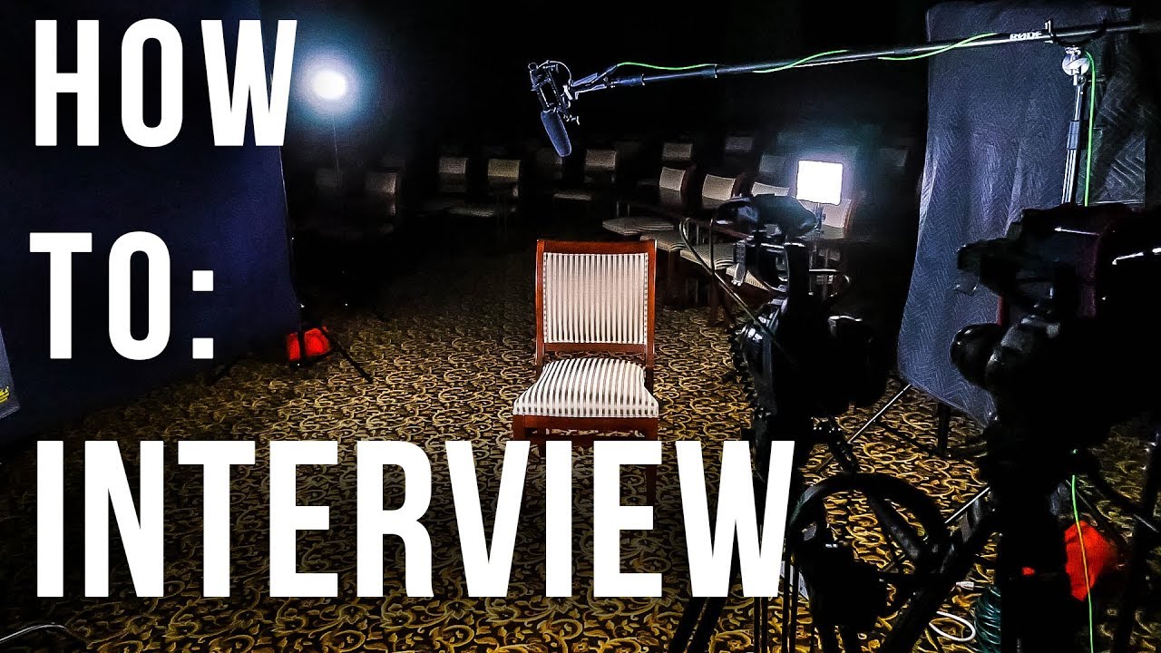 HOW TO: INTERVIEW // Lighting, Camera, Audio, Framing TUTORIAL for Video Production