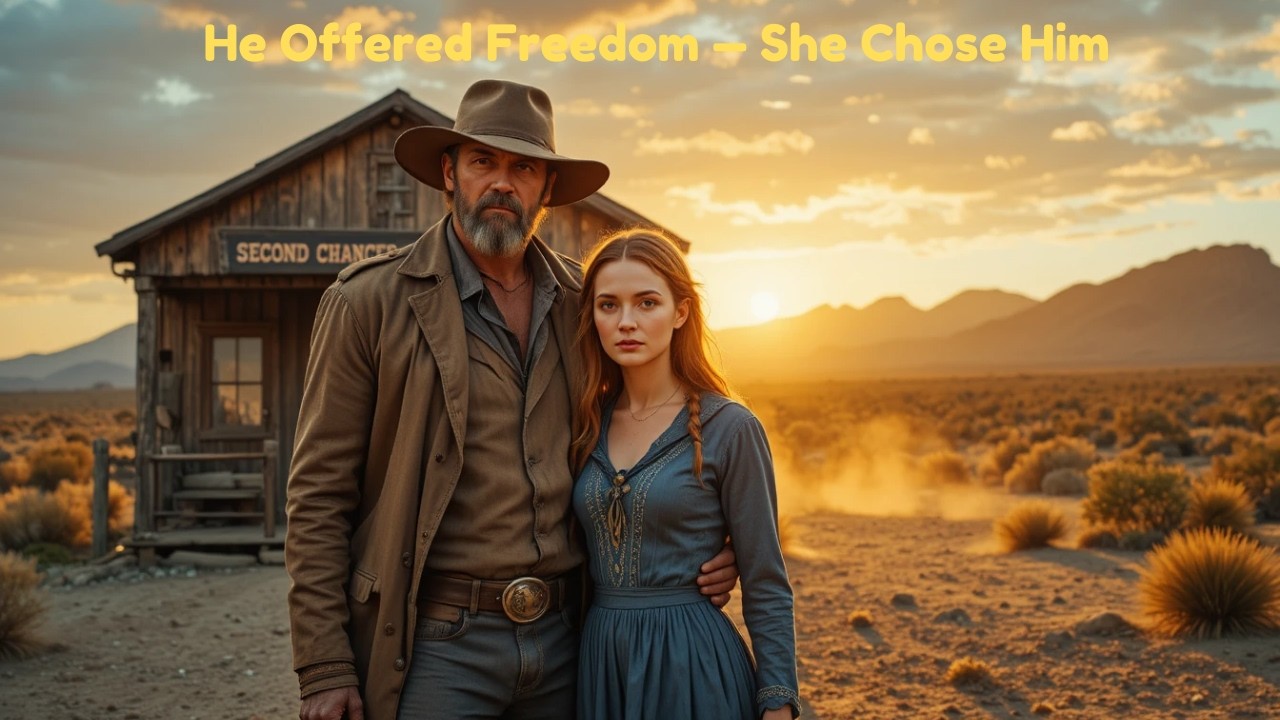 The Drifter Saved Her From a Rancher's Grip—Then She Chose Him in the Storm