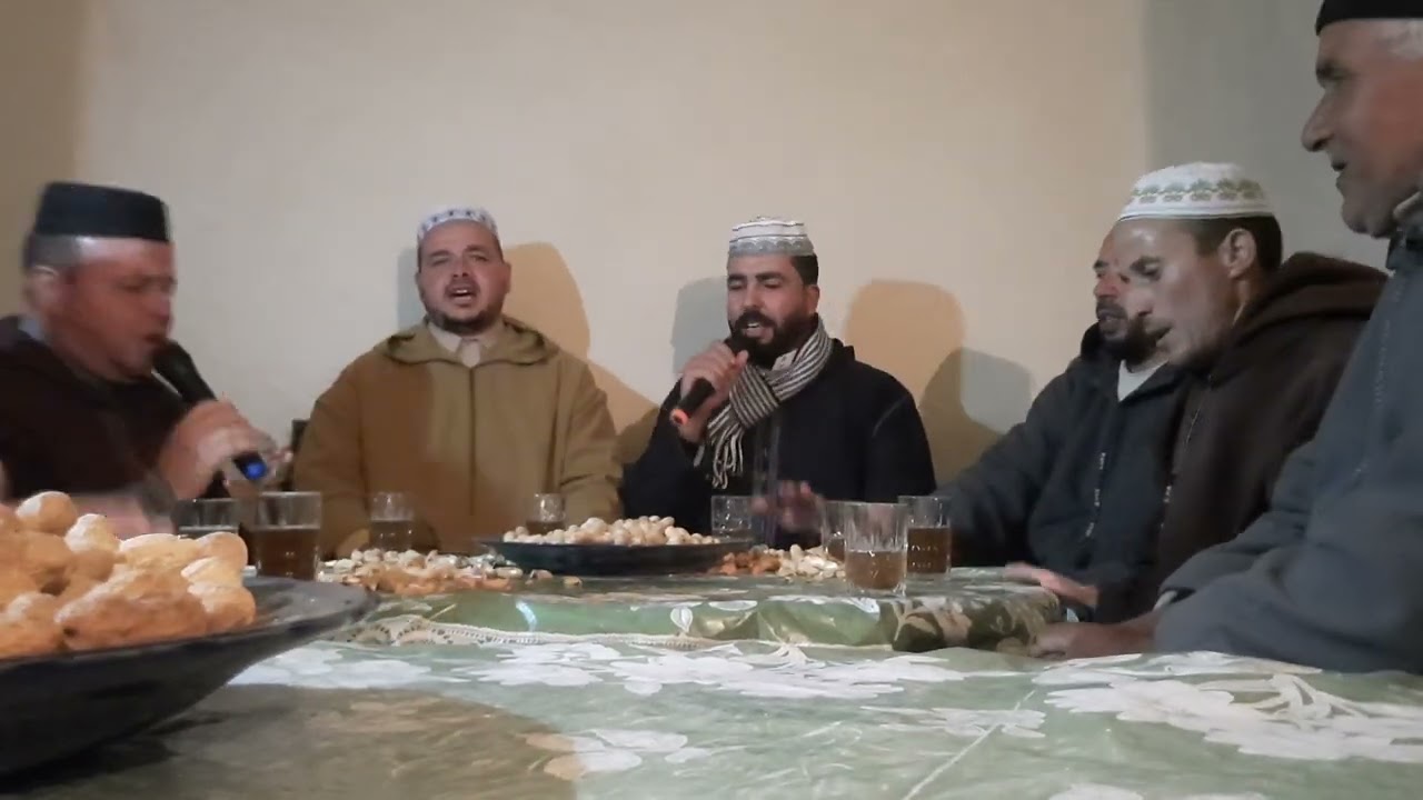 امداح تقليدية رائعة للفقيه السيد عبد الرحيم العمراني والمجموعة. @#@taza bni lent