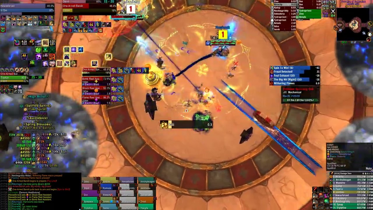 Instant Dollars vs. Mythic One-Armed Bandit (Aff Warlock)