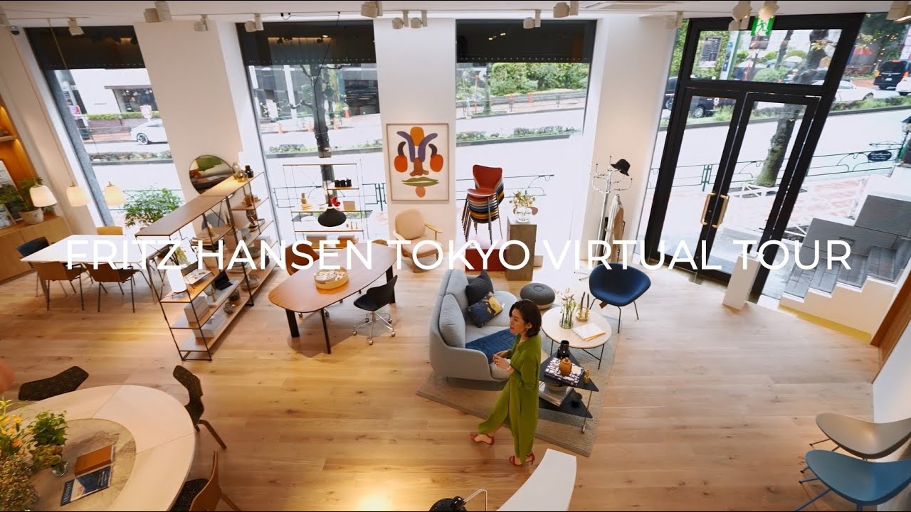 Fritz Hansen Tokyo Virtual Tour by Naoko Okusa