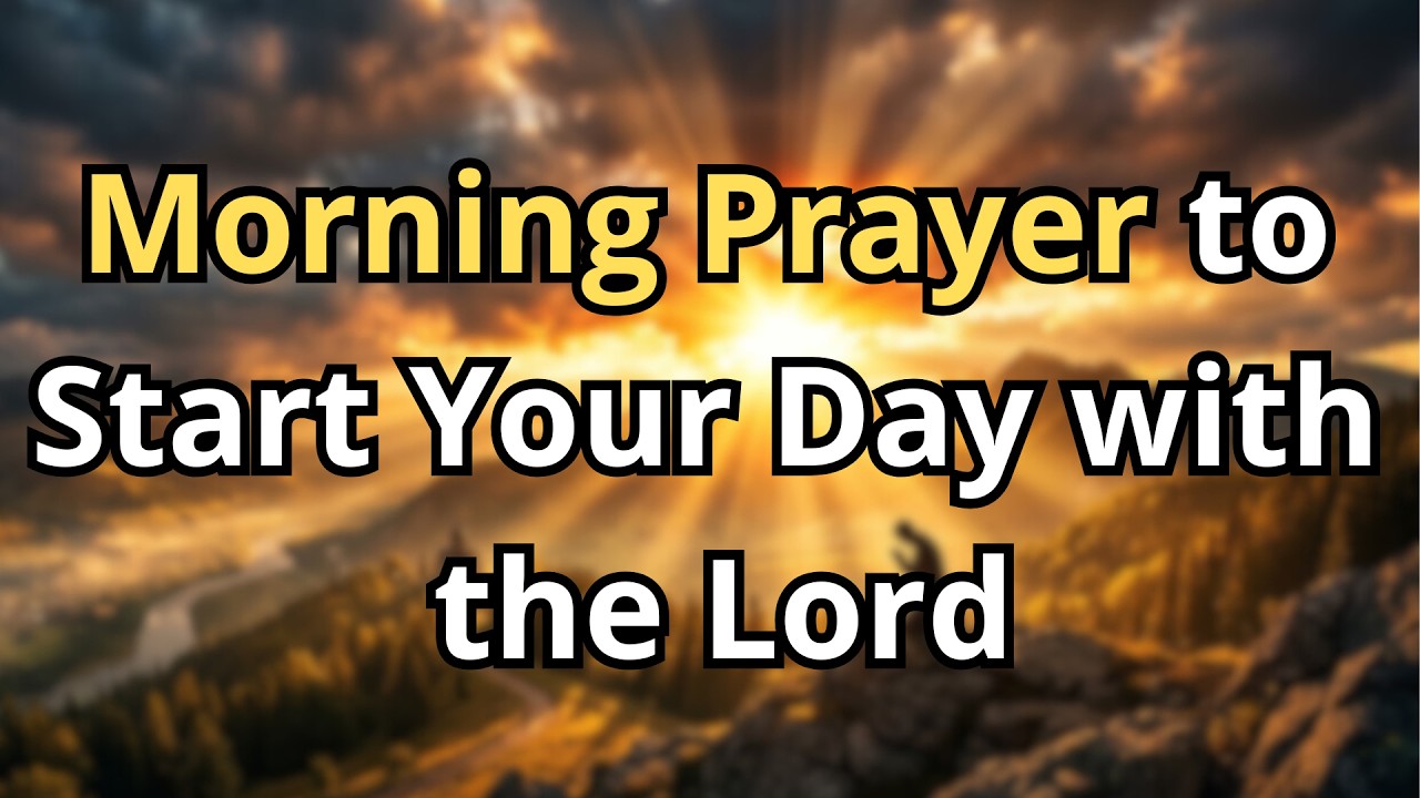 Morning Prayer: LORD, YOU ARE THE GOD OF MIRACLES 🙏 | Favor, Blessings and Victory