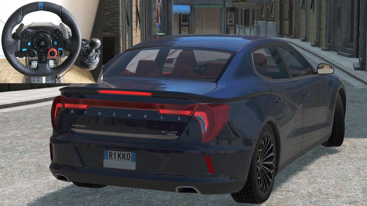 Realistic Drive With A Luxus Car POV | Logitech g29 + shifter | BeamNG Drive