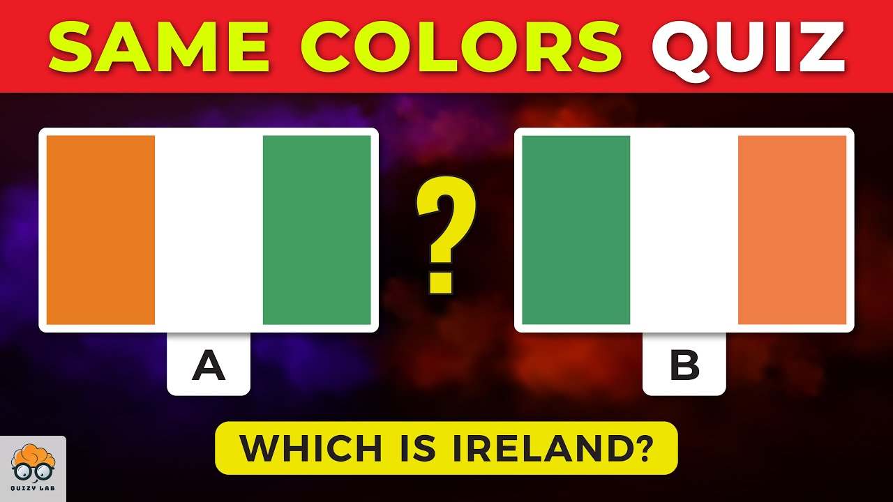 Hard Flag Quiz: Same Colors, Different Layout | Score 15/15?