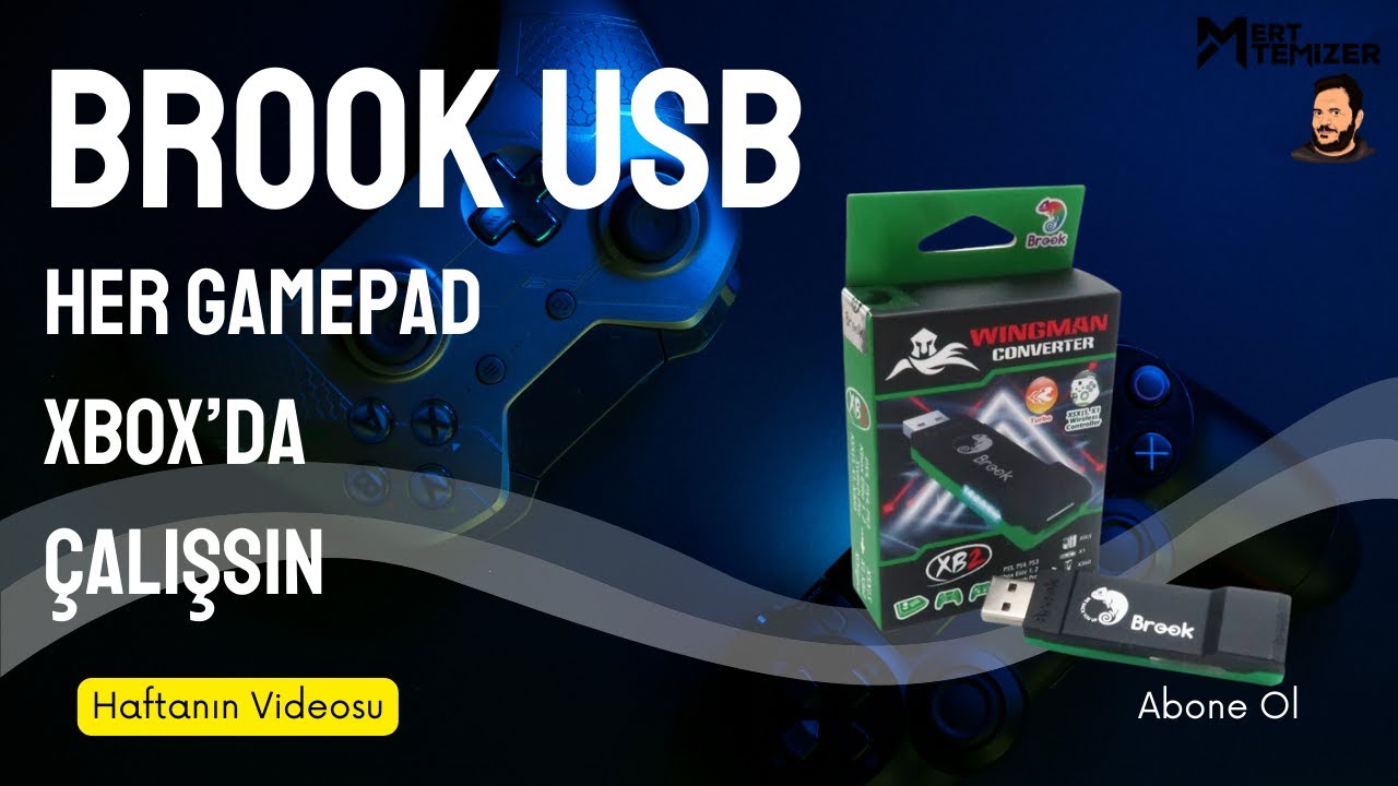 Brook Wingman XB 2 Gamepad Çevirici Adaptör - Xbox ile Tüm Gamepadleri Kullanın