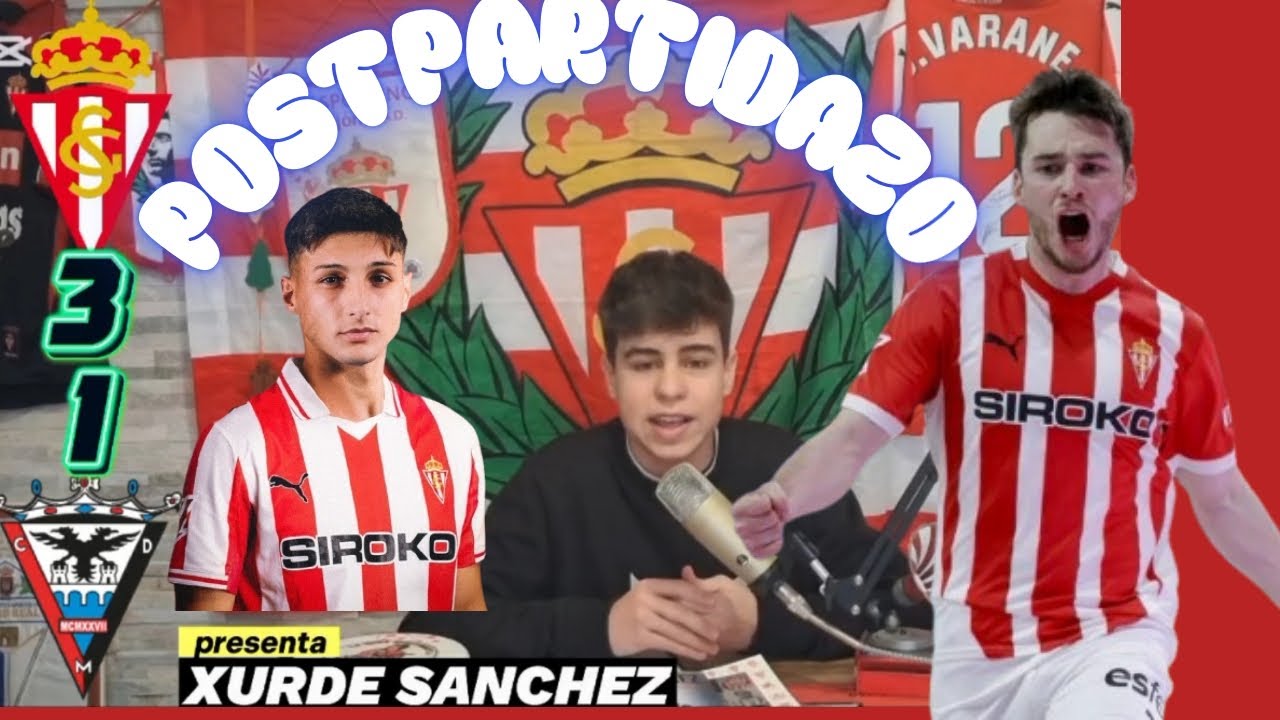 Tres puntazos, GOLAZO de Guille rosas y POSTPARTIDO PLACIDO 3-0 Sporting-Mirandes #ligahipermotion 