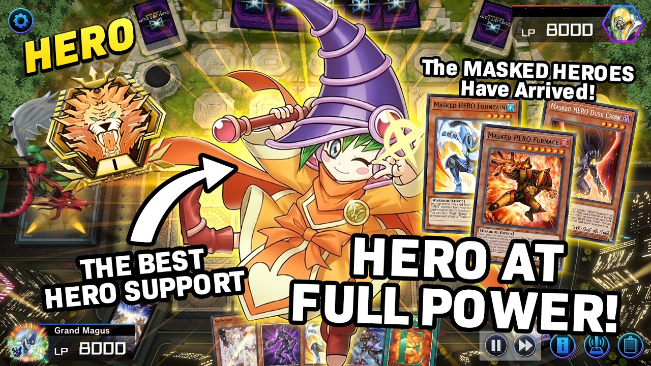 Miracle Ejector is HERE and it's TOP TIER in HERO | Yu-Gi-Oh! Master Duel