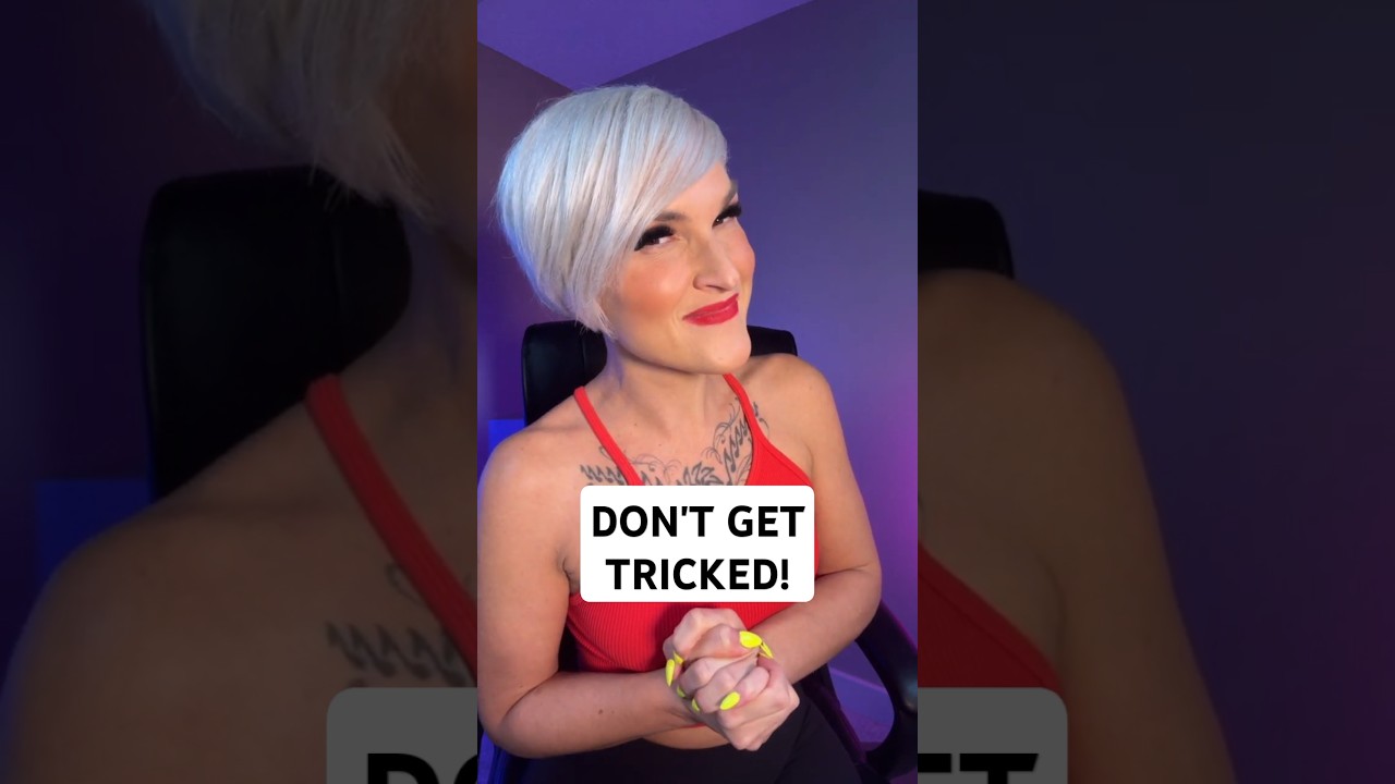 PLEASE DON'T GET SCAMMED! 小心騙子！