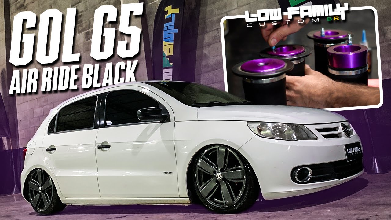 GOL G5 SUSPENS&Atilde;O A AR, INSTALA&Ccedil;&Atilde;O DO KIT  EP.32 [ LOW FAMILY CUSTOM BR ]