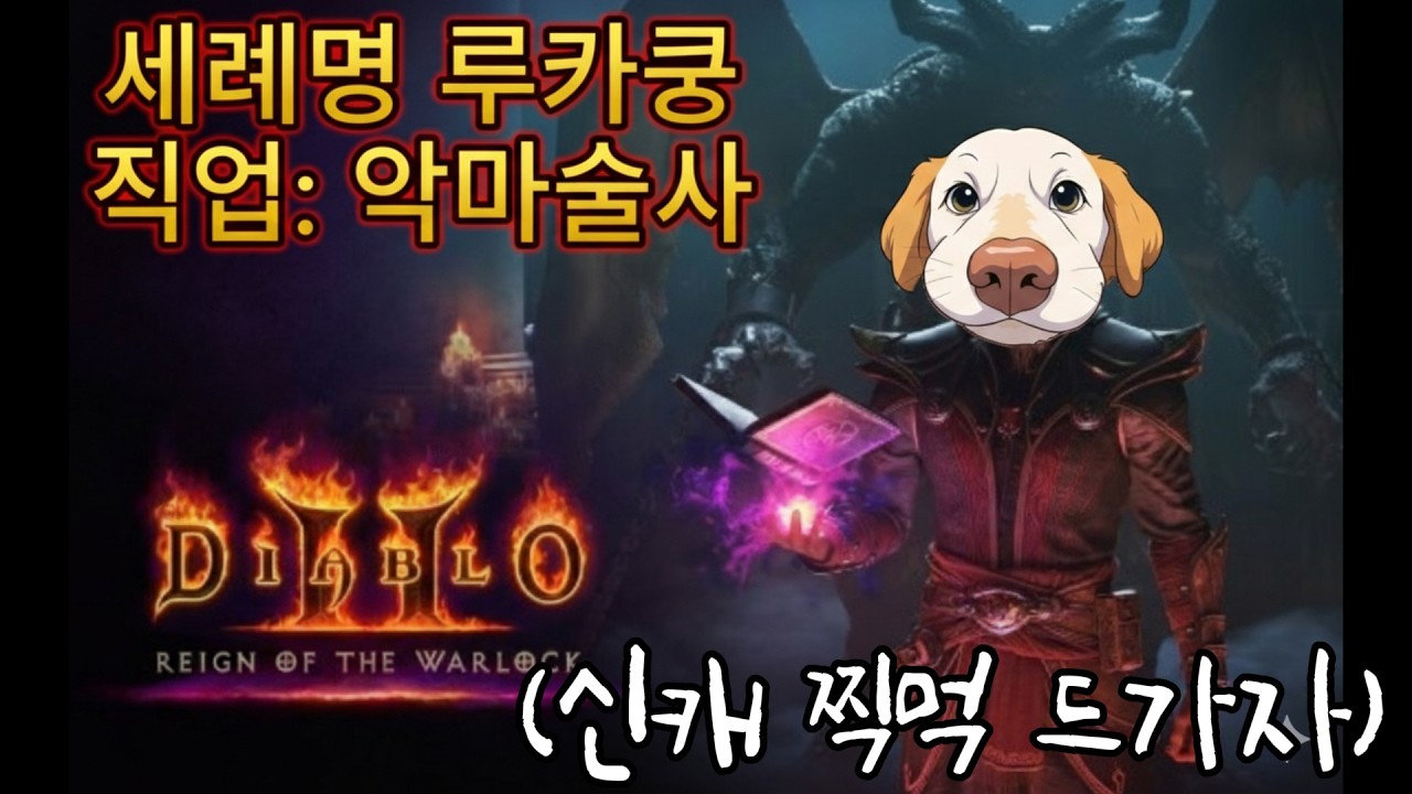 디아2 신캐 나왔다며 1탄만 깨봄