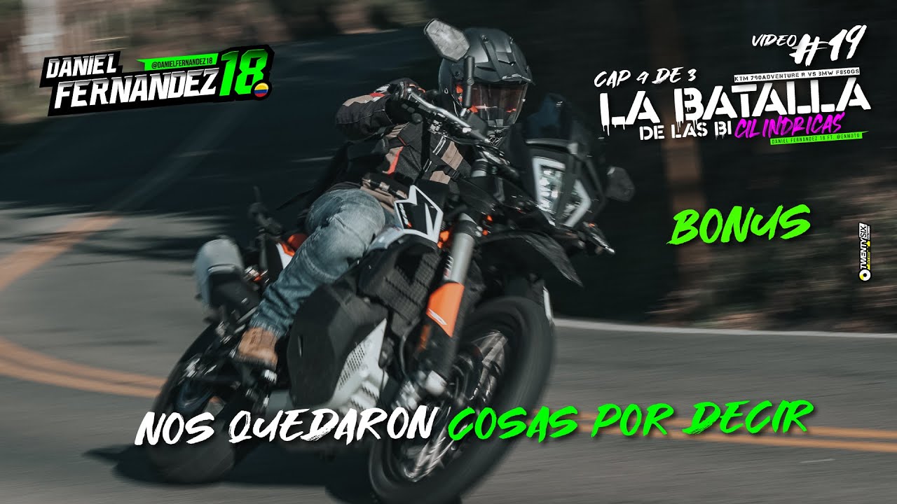 KTM 790 Adventure Vs BMW F850Gs / BONUS / FINAL - La Batalla de las Bi / DF18