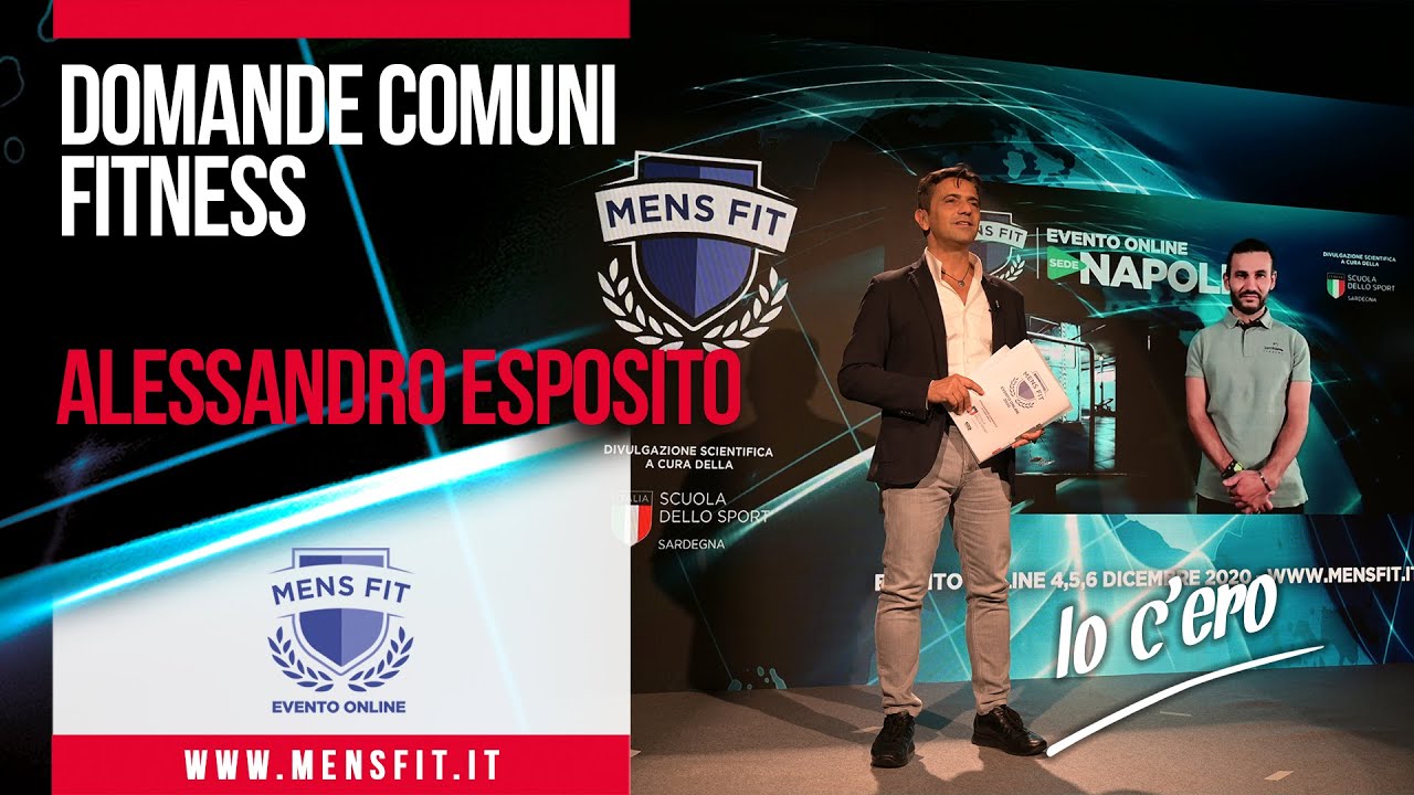 Alessandro Esposito al Mens Fit | Domande comuni fitness