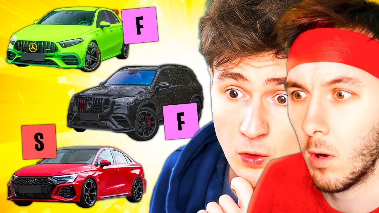 Hodnotíme AUTA YOUTUBERŮ! 🚗🚜