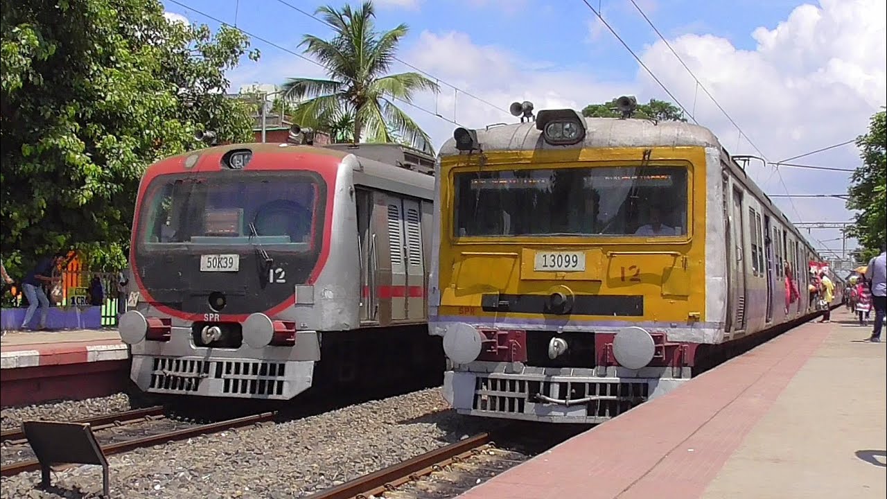 Beautiful Crossing EMU Trains of Sealdah South Section |❤️Diamond Harbour, Canning, Laxmikatapur EMU