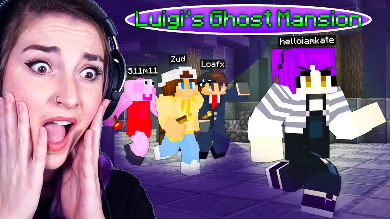 LUIGI'S MANSION, but IN MINECRAFT?!